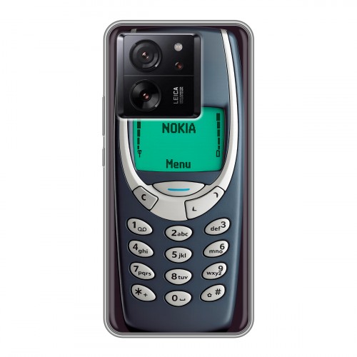 Дизайнерский силиконовый чехол для Xiaomi 13T Старый телефон