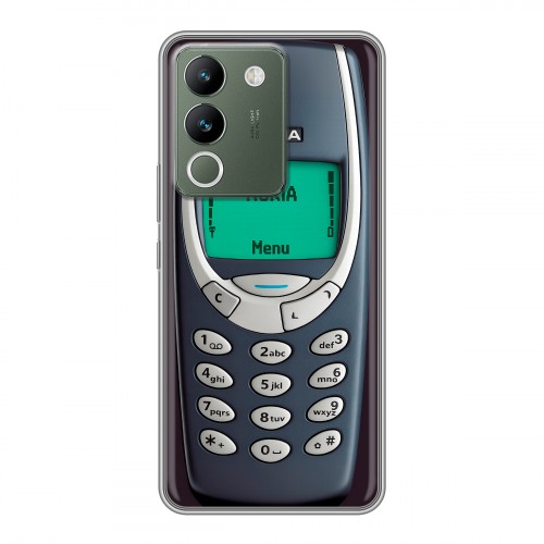 Дизайнерский силиконовый чехол для Vivo V29e Старый телефон