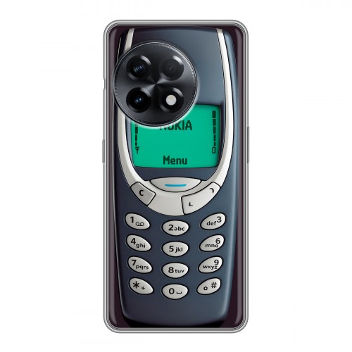 Дизайнерский силиконовый чехол для OnePlus 11R Старый телефон