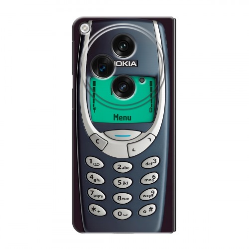 Дизайнерский пластиковый чехол для OPPO Find N3 Старый телефон