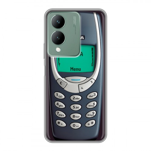 Дизайнерский силиконовый чехол для Vivo Y17s Старый телефон