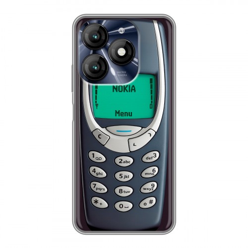 Дизайнерский пластиковый чехол для Itel A70 Старый телефон