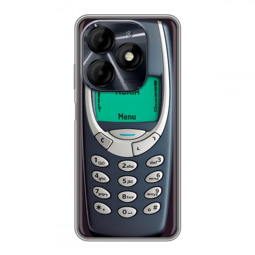 Дизайнерский силиконовый чехол для Itel P55 4G Старый телефон