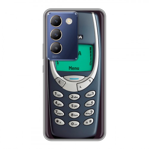 Дизайнерский силиконовый чехол для Vivo V30 Lite Старый телефон