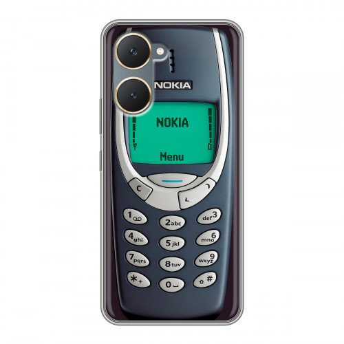 Дизайнерский силиконовый чехол для Vivo Y03 Старый телефон