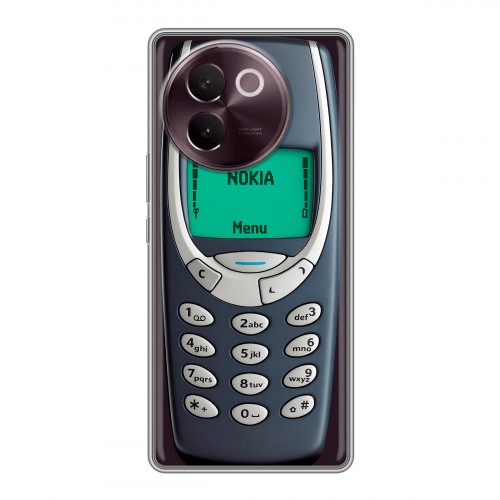 Дизайнерский силиконовый чехол для Vivo V30e Старый телефон