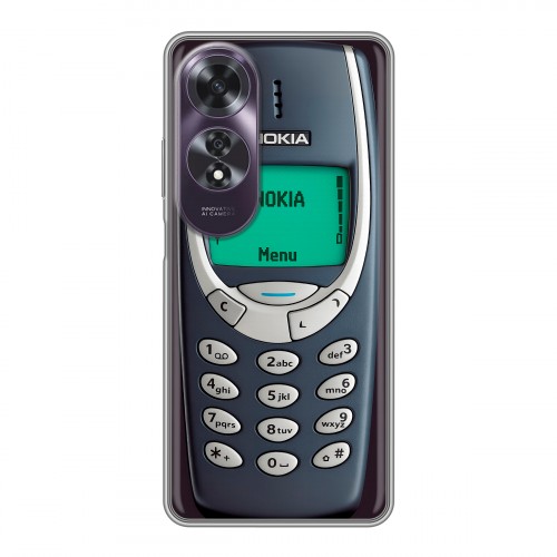 Дизайнерский силиконовый чехол для OPPO A60 Старый телефон