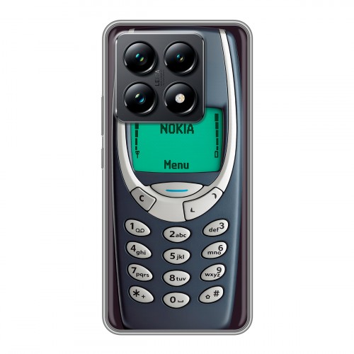 Дизайнерский силиконовый чехол для Xiaomi 14T Pro Старый телефон