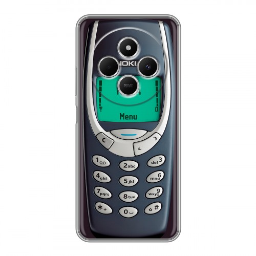 Дизайнерский силиконовый чехол для Redmi 14C Старый телефон