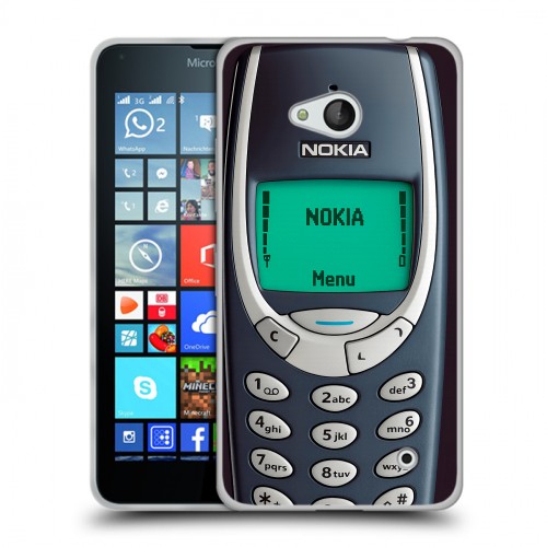 Дизайнерский пластиковый чехол для Microsoft Lumia 640 Старый телефон