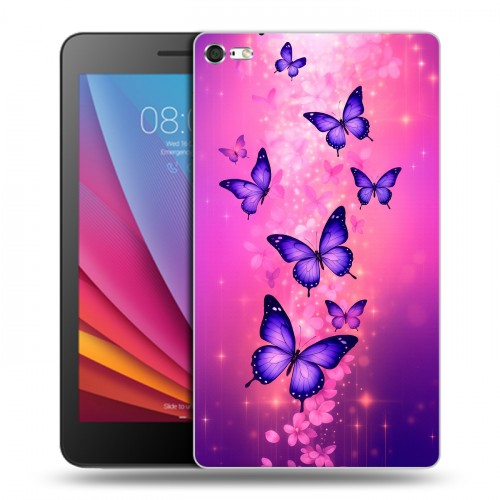 Дизайнерский силиконовый чехол для Huawei MediaPad T2 7.0 Pro Бабочки