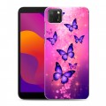 Дизайнерский силиконовый чехол для Huawei Honor 9S Бабочки