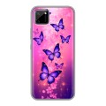 Дизайнерский силиконовый чехол для Realme C11 Бабочки