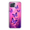 Дизайнерский силиконовый чехол для OPPO Reno4 Lite Бабочки