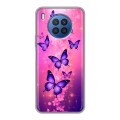 Дизайнерский силиконовый чехол для Huawei Nova 8i Бабочки