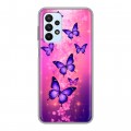 Дизайнерский силиконовый чехол для Samsung Galaxy A23 Бабочки