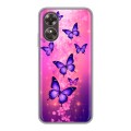 Дизайнерский силиконовый чехол для OPPO A17 Бабочки