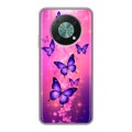 Дизайнерский силиконовый чехол для Huawei Nova Y90 Бабочки