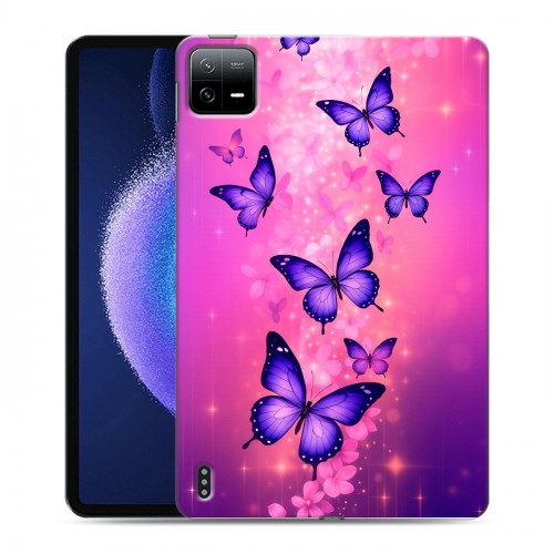 Дизайнерский силиконовый чехол для Xiaomi Pad 6 Бабочки