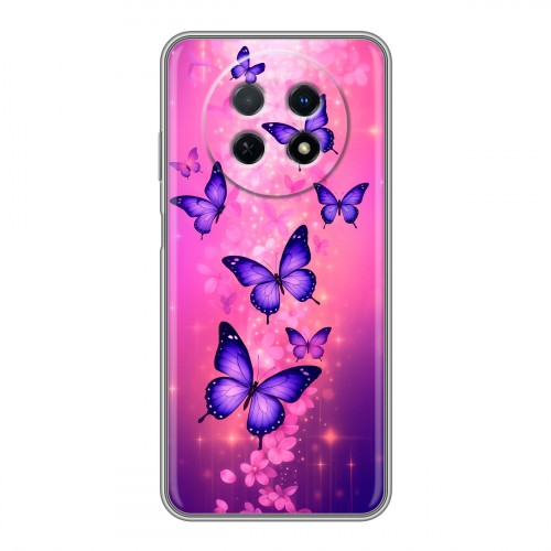 Дизайнерский пластиковый чехол для Huawei Nova Y91 Бабочки