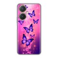 Дизайнерский силиконовый чехол для Vivo Y27 4G Бабочки
