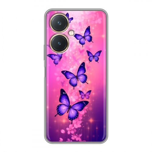 Дизайнерский силиконовый чехол для Vivo Y27 4G Бабочки