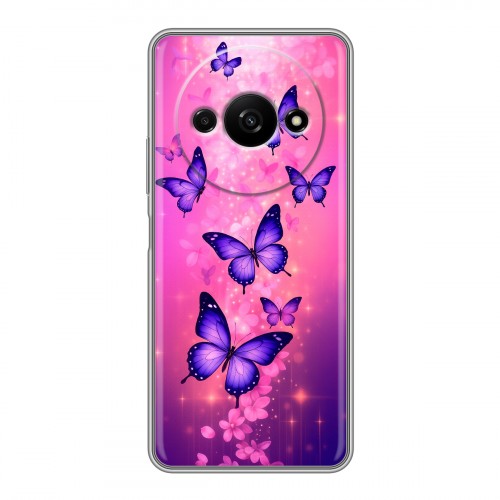 Дизайнерский силиконовый чехол для Xiaomi RedMi A3 Бабочки