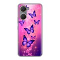 Дизайнерский силиконовый чехол для Vivo Y03 Бабочки