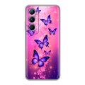 Дизайнерский силиконовый чехол для Realme C65 Бабочки