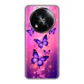 Дизайнерский силиконовый чехол для Itel RS4 Бабочки