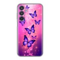 Дизайнерский силиконовый чехол для Samsung Galaxy M35 Бабочки