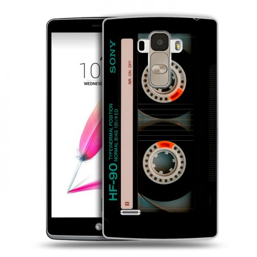 Дизайнерский пластиковый чехол для LG G4 Stylus Кассета