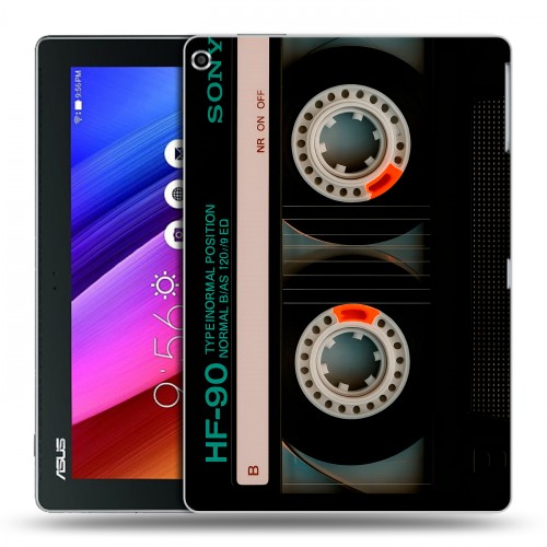 Дизайнерский силиконовый чехол для ASUS ZenPad 10 Кассета