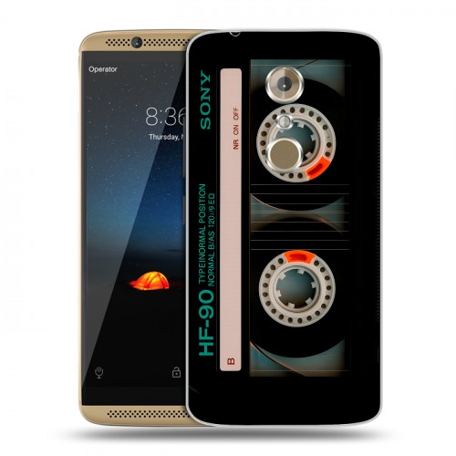Дизайнерский пластиковый чехол для ZTE Axon 7 Кассета