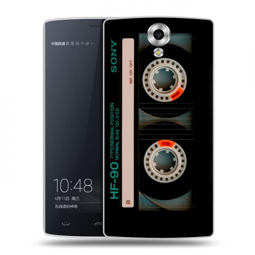 Дизайнерский силиконовый чехол для Homtom HT7 Кассета