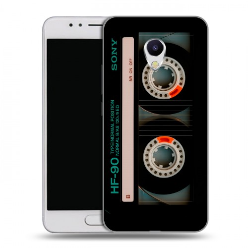 Дизайнерский пластиковый чехол для Meizu M5s Кассета