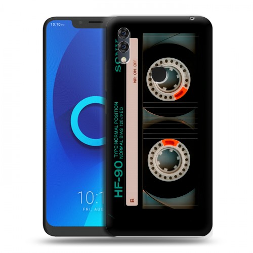 Дизайнерский силиконовый чехол для Alcatel 5V Кассета