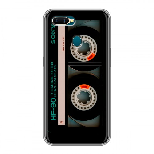 Дизайнерский силиконовый чехол для OPPO AX7 Кассета