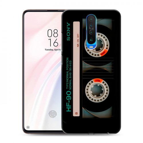 Дизайнерский пластиковый чехол для Xiaomi RedMi K30 Кассета