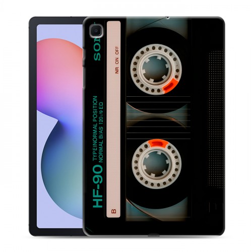 Дизайнерский силиконовый чехол для Samsung Galaxy Tab S6 Lite Кассета