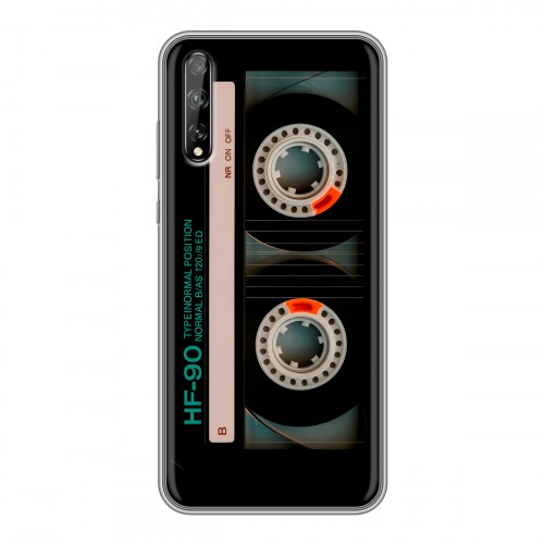 Дизайнерский силиконовый чехол для Huawei Y8p Кассета