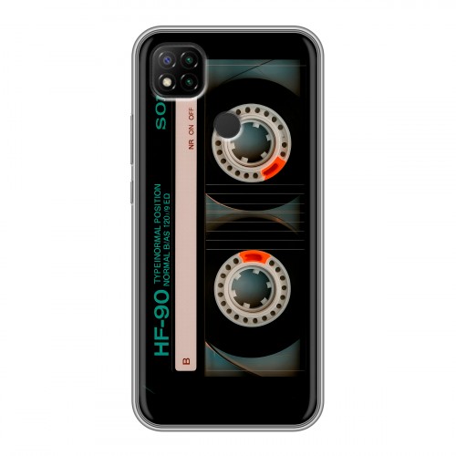 Дизайнерский силиконовый чехол для Xiaomi RedMi 9C Кассета