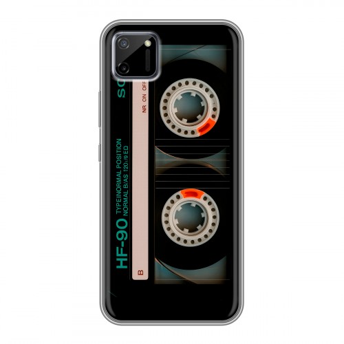 Дизайнерский силиконовый чехол для Realme C11 Кассета