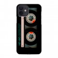 Дизайнерский силиконовый чехол для Iphone 12 Кассета