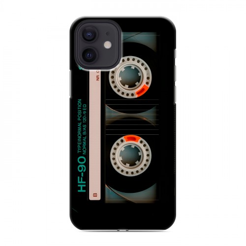 Дизайнерский силиконовый чехол для Iphone 12 Кассета