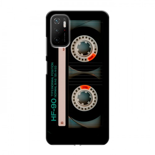 Дизайнерский силиконовый чехол для Xiaomi Poco M3 Pro Кассета