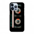 Дизайнерский силиконовый чехол для Iphone 13 Pro Кассета