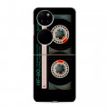 Дизайнерский пластиковый чехол для Huawei P50 Pocket Кассета
