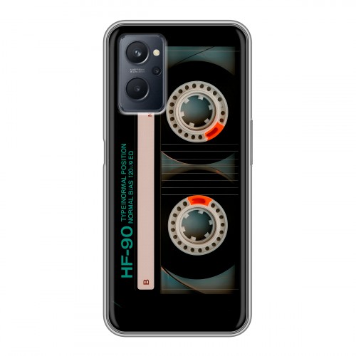 Дизайнерский силиконовый чехол для Realme 9i Кассета