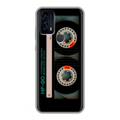 Дизайнерский силиконовый чехол для TCL 20B Кассета